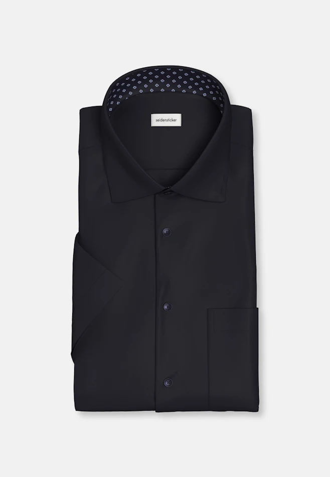 Regular Business shirt Uni in Dark Blue | Seidensticker online shop