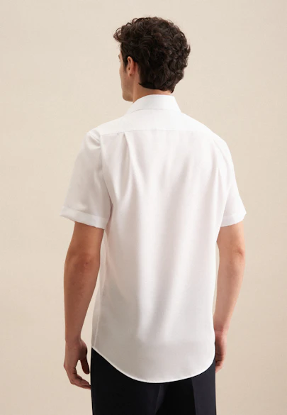 Regular Business Hemd Uni in Weiß |  Seidensticker Onlineshop