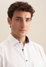 Regular Chemise d'affaires Uni in Blanc |  Seidensticker Onlineshop