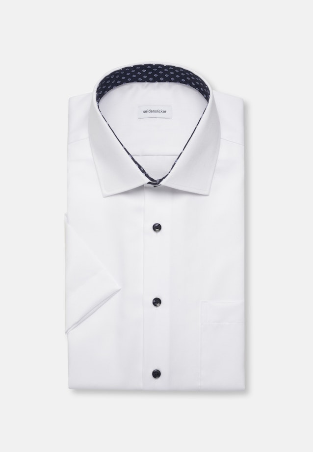 Regular Business Hemd Uni in Weiß |  Seidensticker Onlineshop