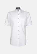 Regular Chemise d'affaires Uni in Blanc |  Seidensticker Onlineshop