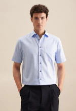 Regular Business shirt Uni in Light Blue |  Seidensticker Onlineshop