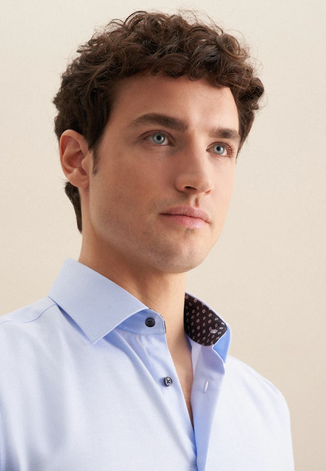 Regular Business shirt Uni in Light Blue |  Seidensticker Onlineshop