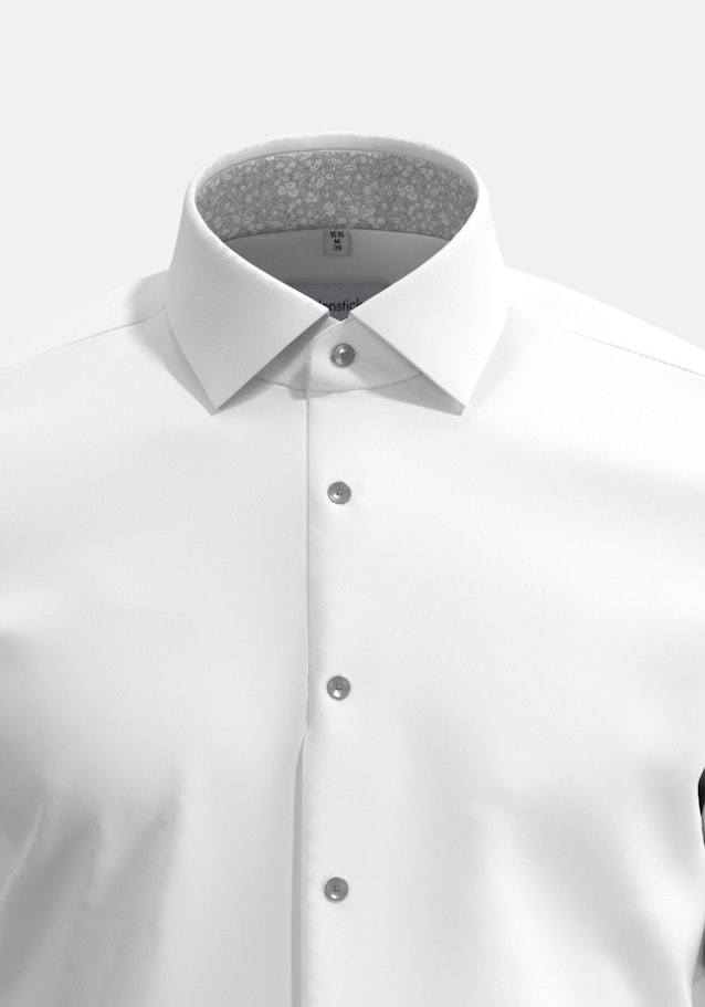 Slim Business Hemd Uni in Weiß | Seidensticker Onlineshop