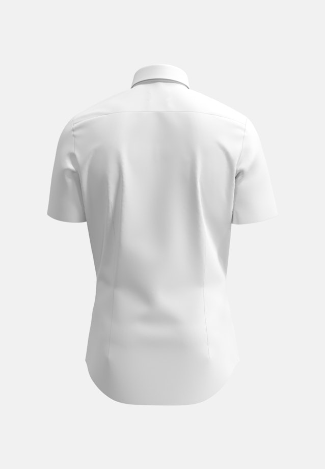 Slim Chemise Performance Uni in Blanc |  Seidensticker Onlineshop