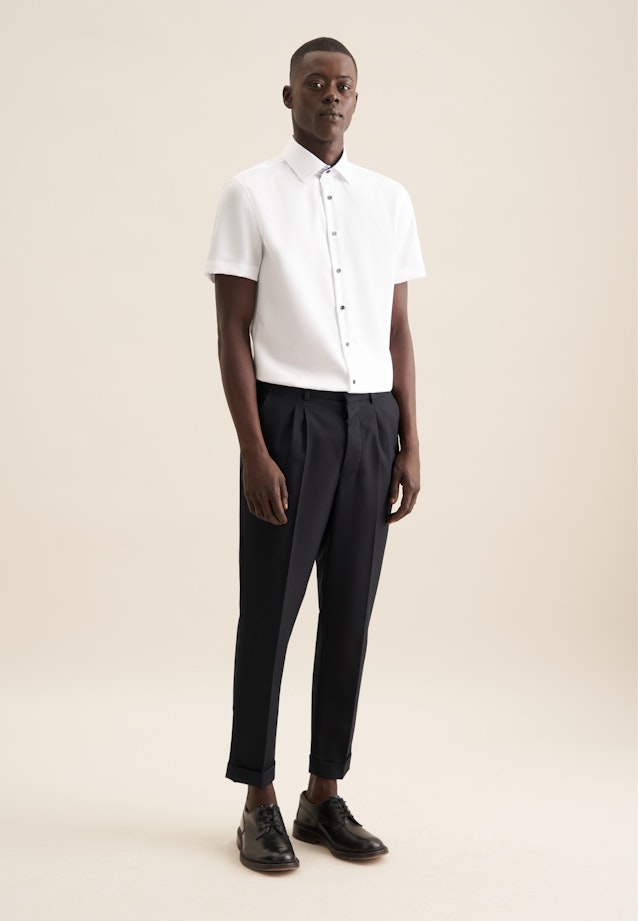 Slim Chemise d'affaires Uni in Blanc |  Seidensticker Onlineshop