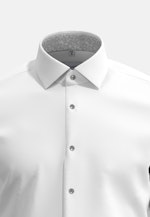 Shaped Business Hemd Uni in Weiß |  Seidensticker Onlineshop