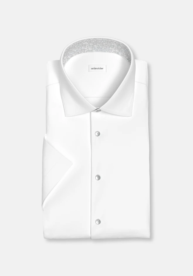 Shaped Chemise d'affaires Uni dans Blanc | Boutique en ligne Seidensticker