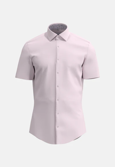 Shaped Business Hemd Uni in Rosa/Pink |  Seidensticker Onlineshop