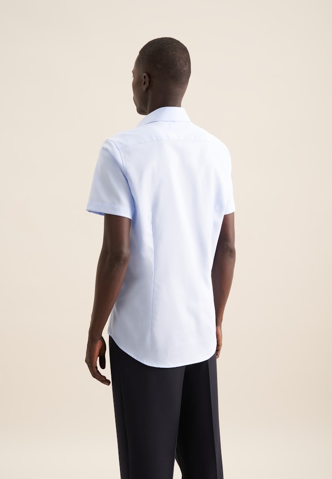 Shaped Business shirt Uni in Light Blue | Seidensticker online shop