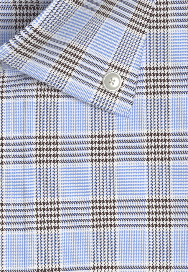 Regular Business Hemd Karo in Braun |  Seidensticker Onlineshop