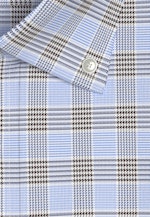 Regular Business Hemd Karo in Braun |  Seidensticker Onlineshop