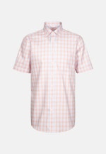 Regular Business Hemd Karo in Orange |  Seidensticker Onlineshop