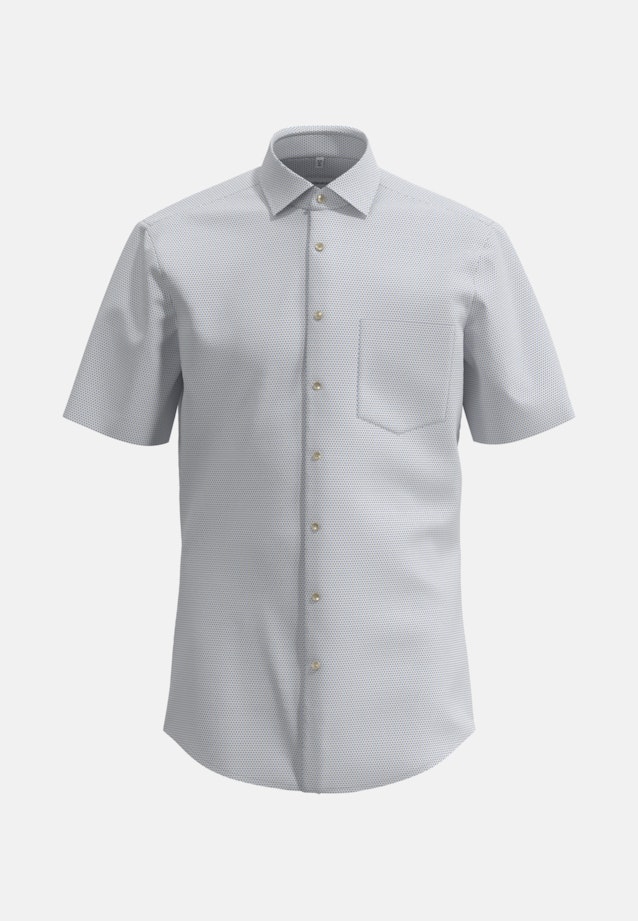 Regular Business Hemd Druck in Beige |  Seidensticker Onlineshop