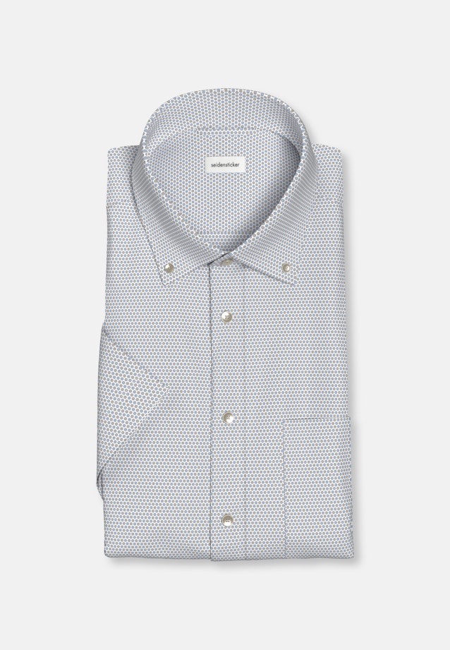 Regular Chemise d'affaires Imprimé in Beige |  Seidensticker Onlineshop