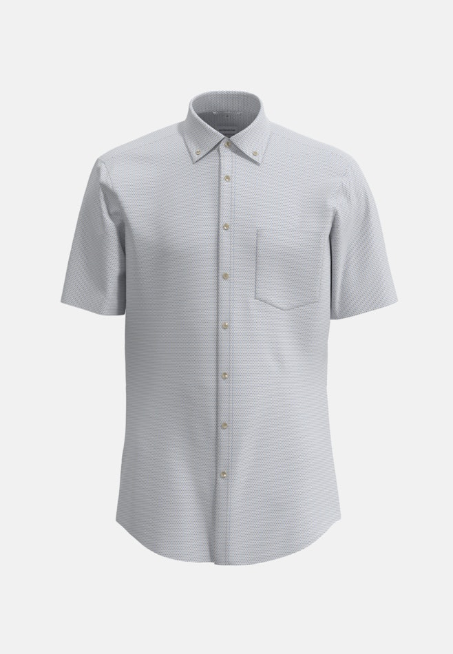 Regular Business Hemd Druck in Beige | Seidensticker Onlineshop