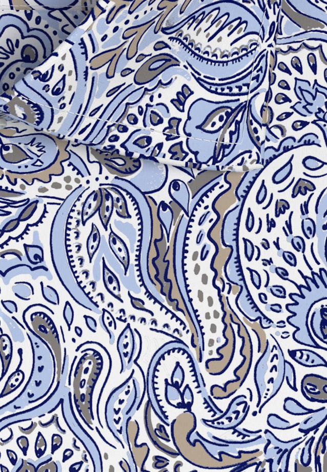 Regular Business Hemd Floral in Hellblau |  Seidensticker Onlineshop