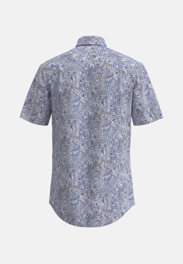 Regular Chemise d'affaires Floral in Bleu Clair |  Seidensticker Onlineshop