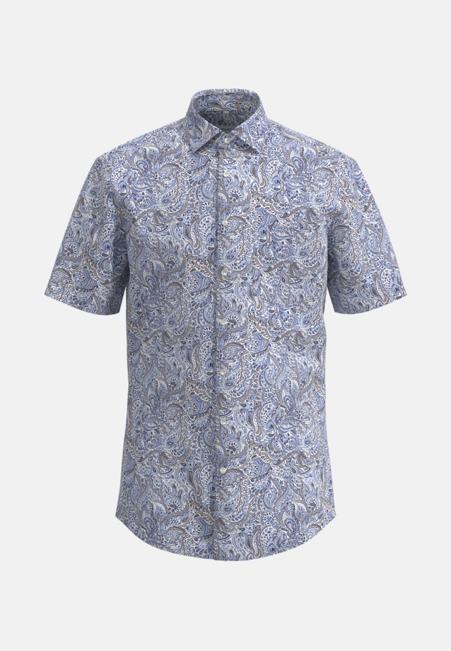 Regular Business Hemd Floral in Hellblau |  Seidensticker Onlineshop