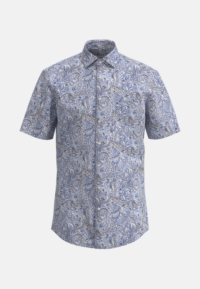 Regular Business Hemd Floral in Hellblau | Seidensticker Onlineshop