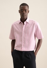 Regular Business Hemd Streifen in Rosa/Pink |  Seidensticker Onlineshop