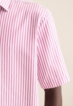 Regular Business Hemd Streifen in Rosa/Pink |  Seidensticker Onlineshop