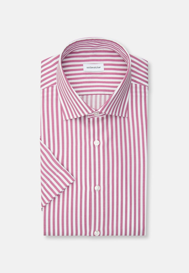 Regular Business Hemd Streifen in Rosa/Pink |  Seidensticker Onlineshop