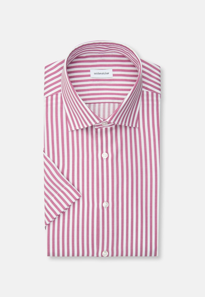 Regular Business Hemd Streifen in Rosa/Pink | Seidensticker Onlineshop