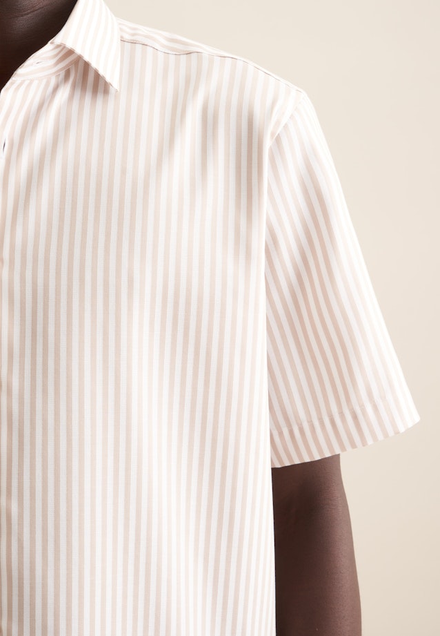 Regular Chemise d'affaires rayures in Beige |  Seidensticker Onlineshop