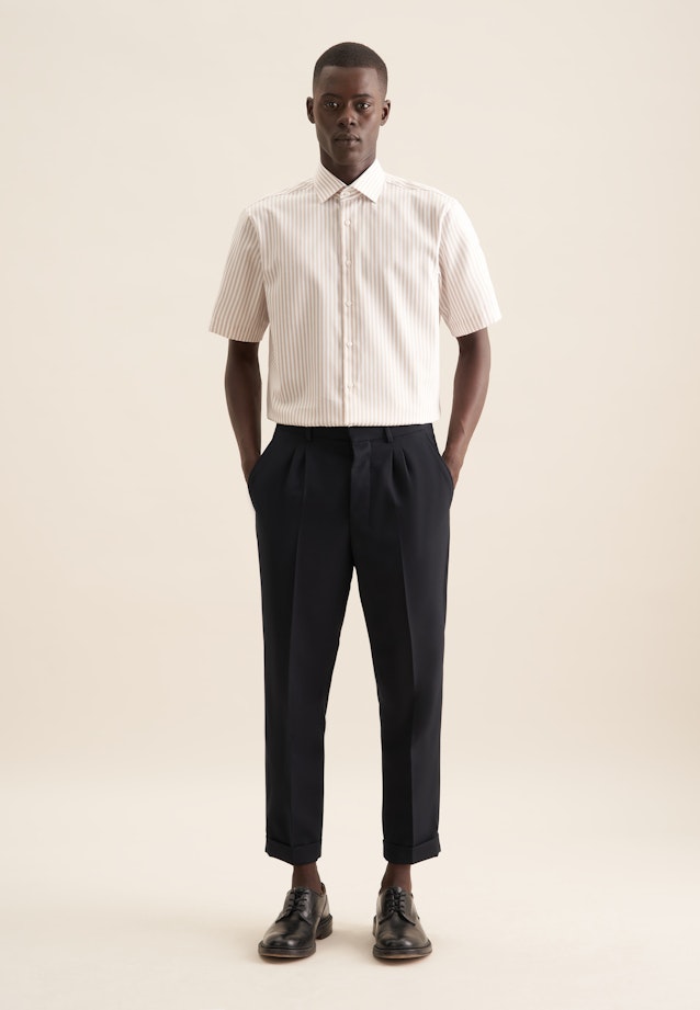 Regular Chemise d'affaires rayures in Beige |  Seidensticker Onlineshop