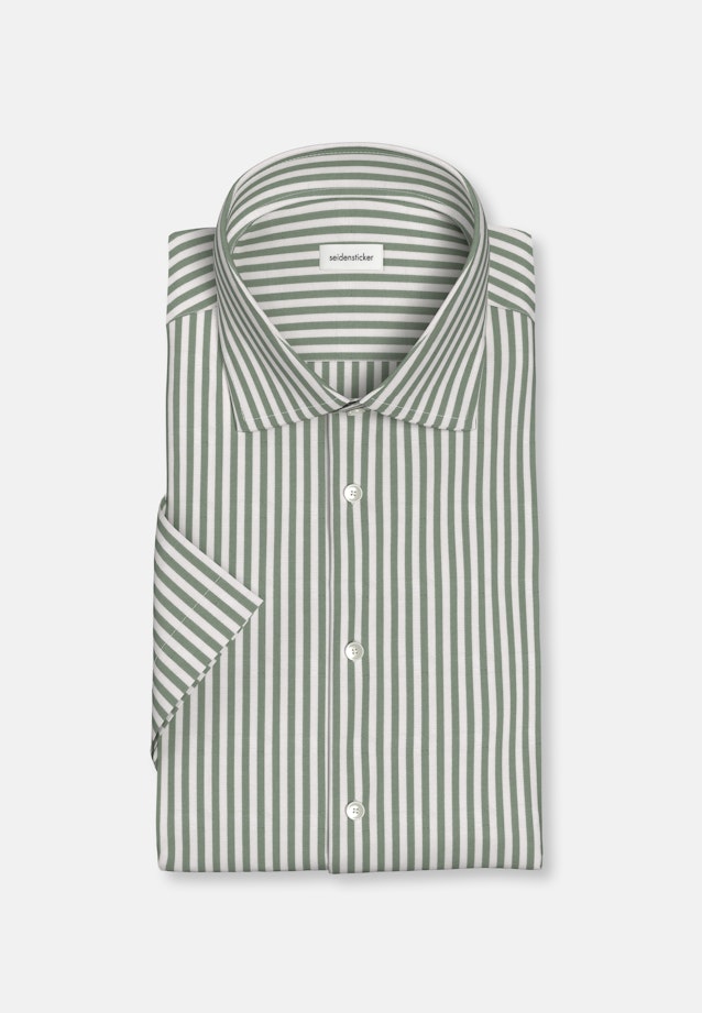 Regular Business shirt Stripe in Green |  Seidensticker Onlineshop