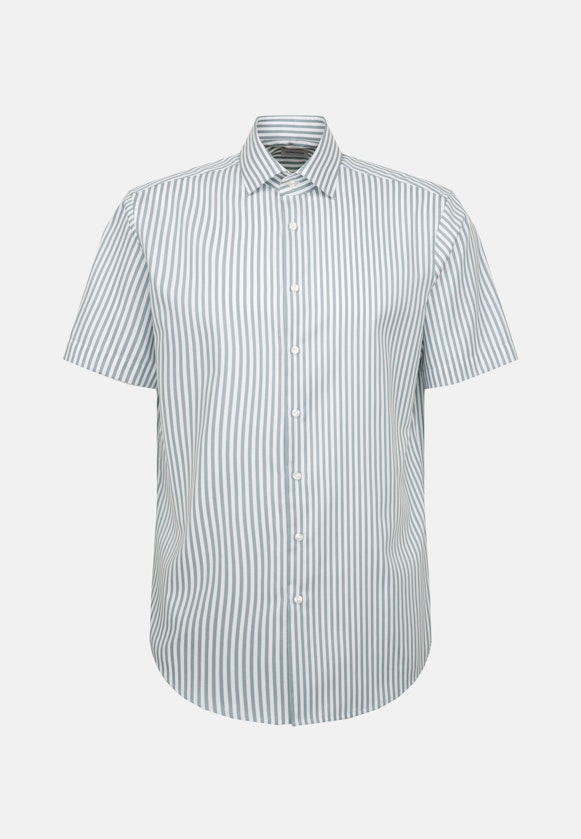 Regular Business shirt Stripe in Green |  Seidensticker Onlineshop