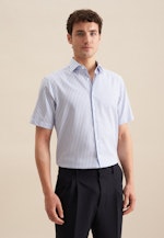 Regular Business shirt Stripe in Light Blue |  Seidensticker Onlineshop