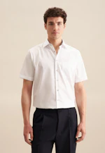 Regular Business Hemd Uni in Weiß |  Seidensticker Onlineshop