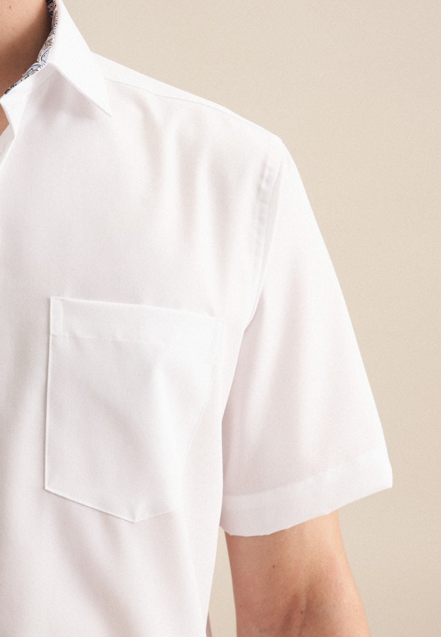 Regular Business shirt Uni in White |  Seidensticker Onlineshop