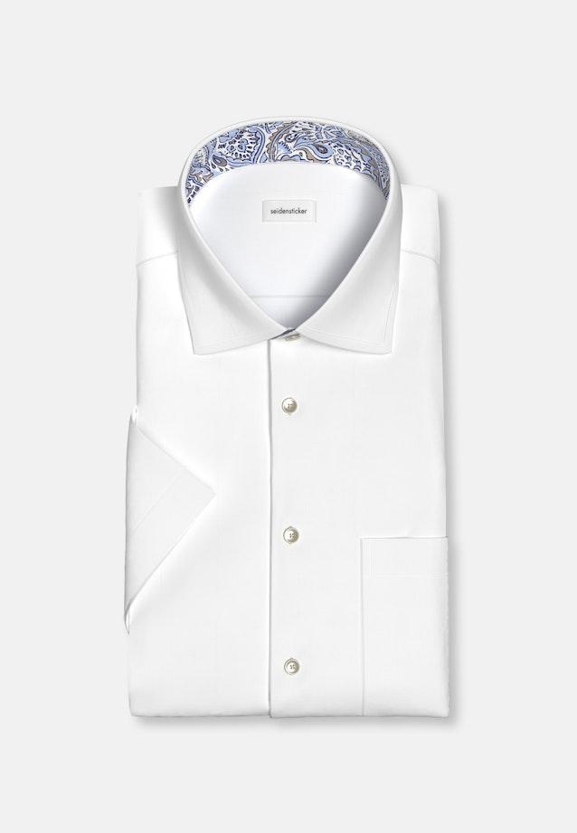 Regular Business shirt Uni in White |  Seidensticker Onlineshop