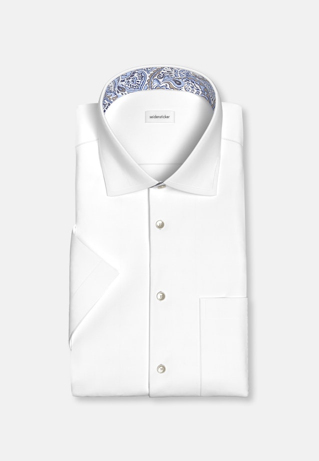 Regular Business Hemd Uni in Weiß |  Seidensticker Onlineshop