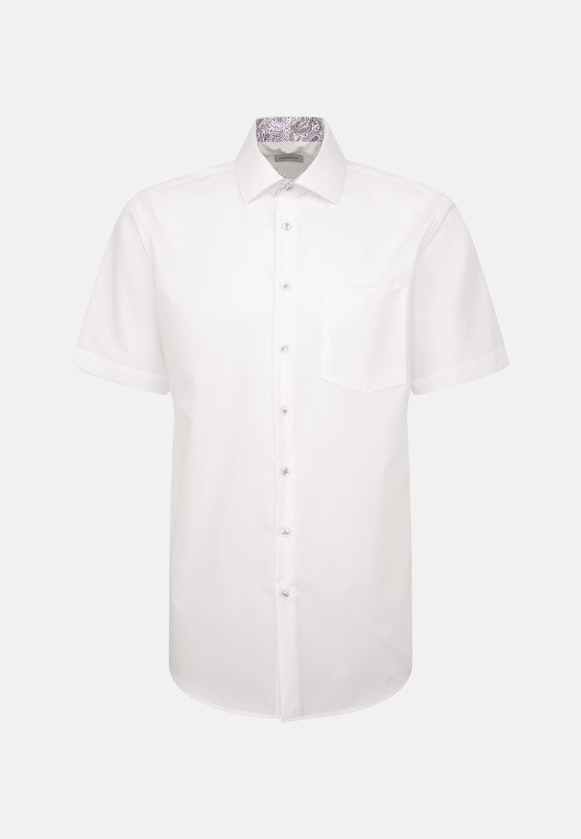 Regular Business shirt Uni in White |  Seidensticker Onlineshop