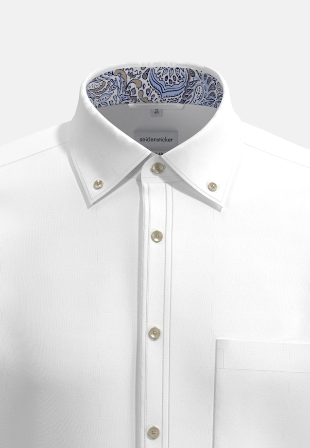 Regular Business Hemd Uni in Weiß |  Seidensticker Onlineshop