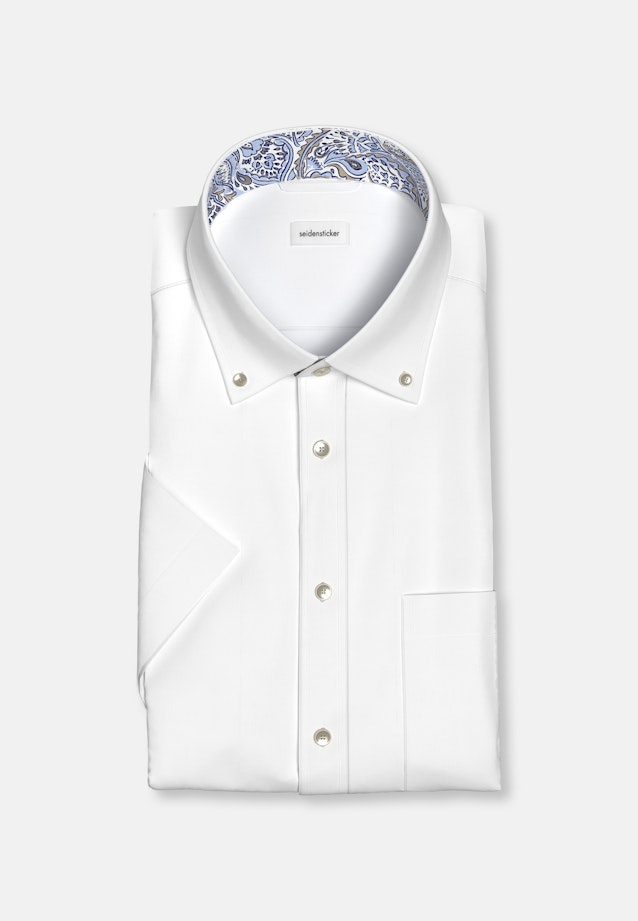 Regular Business Hemd Uni in Weiß |  Seidensticker Onlineshop