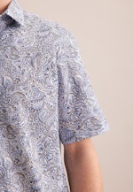 Comfort Business Hemd Floral in Hellblau |  Seidensticker Onlineshop
