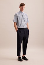 Comfort Business Hemd Floral in Hellblau |  Seidensticker Onlineshop