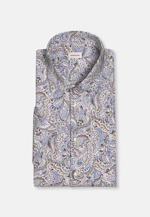 Comfort Business Hemd Floral in Hellblau |  Seidensticker Onlineshop