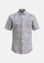 Comfort Business Hemd Floral in Hellblau |  Seidensticker Onlineshop