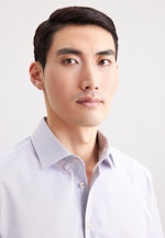 Shaped Business Hemd Druck in Beige |  Seidensticker Onlineshop