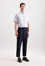 Shaped Business Hemd Druck in Beige |  Seidensticker Onlineshop