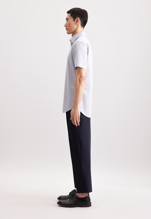 Shaped Business Hemd Druck in Beige |  Seidensticker Onlineshop