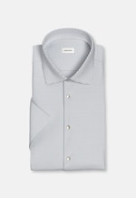 Shaped Business Hemd Druck in Beige |  Seidensticker Onlineshop