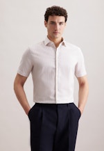 Shaped Chemise d'affaires rayures in Beige |  Seidensticker Onlineshop