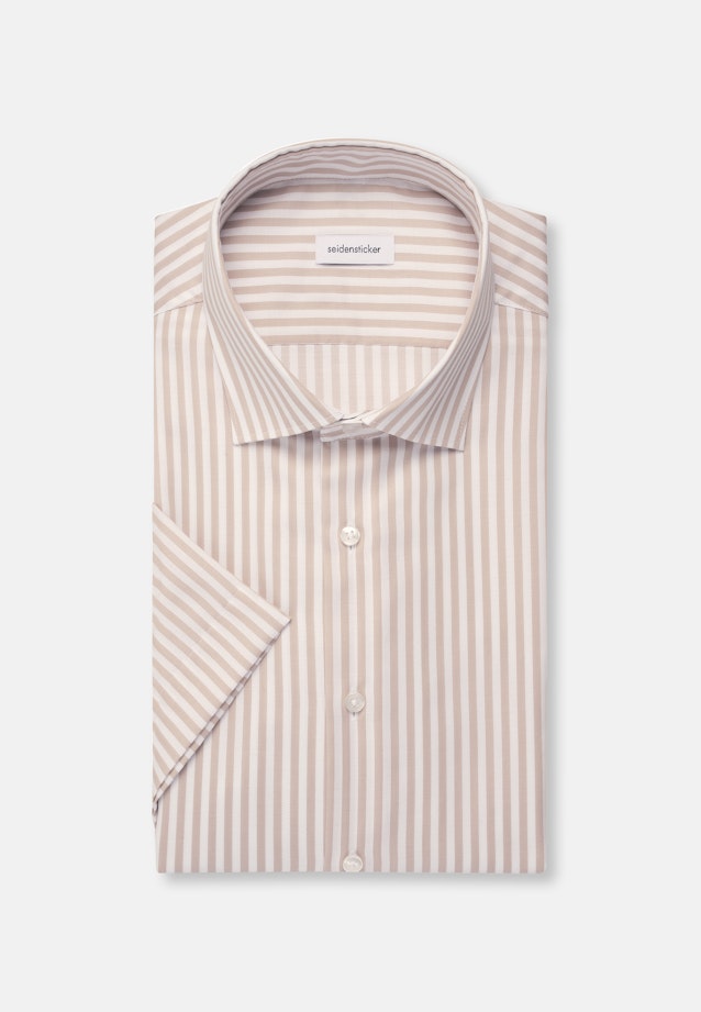 Shaped Chemise d'affaires rayures in Beige |  Seidensticker Onlineshop
